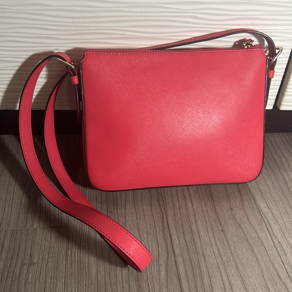 Kate Spade pink leather shoulder bag/crossbody - Picture 6 of 10